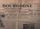 LA BOURGOGNE REPUBLICAINE 12 AVRIL 1948 - BOGOTA - PALESTINE - ITALIE ONU - MONTIGNY SUR VINGEANNE - MONTBARD - SPORTS - - Informations Générales