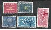 NORGE , 1960, 62 63 EUROPA ** - Unused Stamps