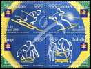 2002 BRAZIL Olympic Winter Games Salt Lake City 4v - Invierno 2002: Salt Lake City