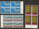 GREECE 1965 24th Balkan Games  BLOCK 4 MNH - Unused Stamps
