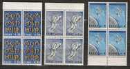 GREECE 1965 Astronautical Convention BLOCK 4 MNH - Unused Stamps