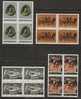 GREECE 1966 Greek Theatre BLOCK 4 MNH - Theater