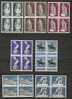 GREECE 1967 Modern Greek Sculptors BLOCK 4 MNH - Unused Stamps