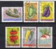 Rumänien; 1963; Michel 2131/6 O; Gemüse - Vegetables