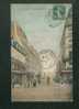 Paris - 19è - Rue D' Aubervilliers ( Animée J.L.C. 377 Colorisée Voyagé En 1910) - Arrondissement: 19