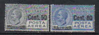 3RG962 - REGNO 1917 ,  Posta Aerea N. 8/9  * - Luchtpost