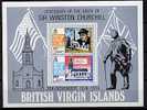 Iles Vierges ** Bloc N° 5 - Winston  Churchill - British Virgin Islands