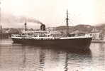 Cpsm Bateau Paquebot ; Le Commandant Quéré A Bastia - Bastia