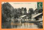 91 - LA FERTE ALAIS - Vue Sur L´Essonne - Barque Peche - Pecheur - La Ferte Alais