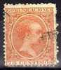 ESPAÑA Num 225, 75 Cts Alfonso XIII Pelon - Used Stamps