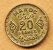 20 Francs "MAROC" 1371 - Marocco