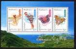 HONG KONG 1998, CERFS-VOLANTS, 4 Valeurs En Feuillet, Neufs / Mint. R430 - Nuevos