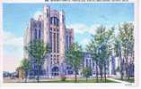 ETATS UNIS Masonic Temple Temple Ave And 2nd Boulevard Detroit Mich Cpa Couleur - Other & Unclassified