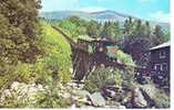 ETATS UNIS Mt Washington Cog Railway White Mountains Cpa Couleur - Other & Unclassified