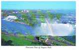CANADA Panoramic View Of Niagara Falls Cp Couleur - Niagarafälle