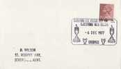 GREAT BRITAIN 1977  SOCCER  POSTMARK - Famous Clubs