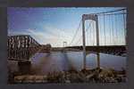 QUÉBEC - STE FOY - VUE AÉRIENNE DU VIEUX PONT DE QUÉBEC -  ET DU PONT PIERRE LAPORTE - Québec - Sainte-Foy-Sillery