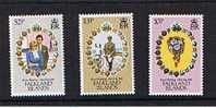 Falkland Islands MNH Stamps - 1981 Royal Wedding - Royalty & Diana Theme  - Ref 366 - Falkland