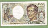 FRANCE P155a FAY.70/1 200 FRANCS 1981   J.007   F-VF - 200 F 1981-1994 ''Montesquieu''