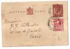 LETTER  CARD - BRIGHTON 1924 - PARIS - Cartas & Documentos
