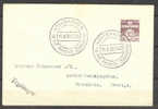 Denmark Special Cancel International Physiological Congress 1950 Cover To Stockholm Sweden - Briefe U. Dokumente