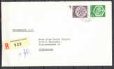 Switzerland Registered Recommandée Geneve Stand 1981 Cover To TIVOLI Copenhagen Denmark - Lettres & Documents