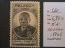 REUNION  *  *  De  1945    "   Gouverneur  Félix  EBOUE          1  Val - Unused Stamps