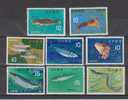 Japon YT 822/9D * : Poissons Et Crustacés - Unused Stamps