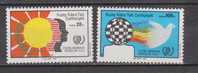 République Turque De Chypre Du Nord YT 157/8 ** : Année De La Jeunesse - Unused Stamps
