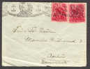 Hungary Magyar Deluxe Commercial BUDAPEST Esztergom Cancel 1936 Cover To Aarhus Denmark - Lettres & Documents