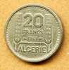 20 Francs 1949 "Algérie"   TTB - Other & Unclassified