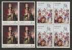 GREECE 1974 Lord Byron  BLOCK 4 MNH - Unused Stamps