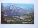 Canada -Alberta -Banff And Cascade Mountain    -VF  D51113 - Banff