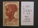 AFRIQUE OCCIDENTALE FRANCAISE  ( O )  De 1947   " Série Courante  "         1  Val - Used Stamps