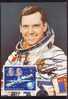 Space Mission Rocket Cosmos,Prunariu First Romanian In Space,Maximum Card,1983  Bucuresti-Romania. - Europa