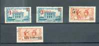 MART 135 - YT 220/222 à 224 Obli - Used Stamps