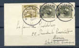 Belgie Ocb Nr:  Brief Naar USA  Met 401 En 337 (zie Scan) Vilvoorde - Briefe U. Dokumente
