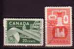 F0352 - CANADA Yv N°289/90 - Gebruikt