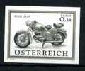 MOTO / PUCH 175 SV / MOTOCYCLETTE / EPREUVE NOIRE /SCHWARTZ DRUCK / AUTRICHE - Motorfietsen