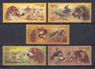 USSR 1988 Mi Nr 5827/31 MNH (a3p4) - Dogs