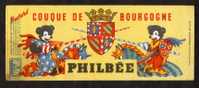 BUVARD  -  PHILBEE  Couque De Bourgogne   Avec Son Point Gagnant - Pan De Especias