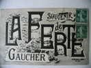 LA  FERTE  GAUCHER :  Souvenir De ...  Jolie Carte Fantaisie Multivue - La Ferte Gaucher