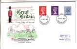 GREAT BRITAIN FDC 1973 - Elizabeth II - 1971-1980 Decimale  Uitgaven