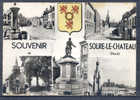 SOLRE Le CHATEAU    Nord   Num 1 C     Souvenir De     MULTI VUES  Et BLASON      Ecrite - Solre Le Chateau