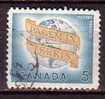 F0420 - CANADA Yv N°341 PAIX - Oblitérés