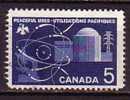 F0434 - CANADA Yv N°373 ENERGIE ATOMIQUE - Gebruikt