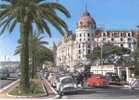NICE 1967 Hotel Negresco Et Promenade Des Anglais ( Scooter Vespa VW Jaguar Renault Dauphine ) - Cafés, Hoteles, Restaurantes