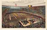 45 The Main Arena, Municipal Auditorium Kansas City MO Curteich 7A-H742 1937 Unused - Sonstige & Ohne Zuordnung