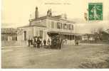 78 HOUDAN La Gare  Superbe  1913 - Houdan