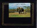 Saint Thomas And Prince Island - Elephant - Greenpeace 25th Anniversary - Souvenir Sheet - Scott # 1241 - Elephants